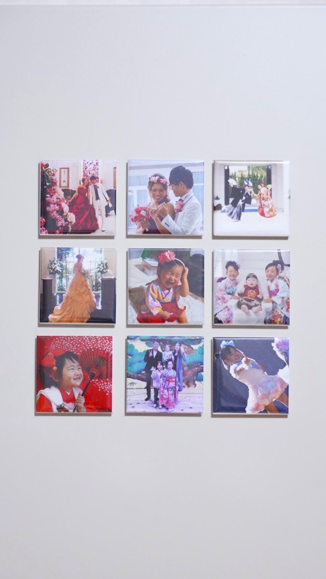 思い出の写真をカタチに残すオリジナルマグネット